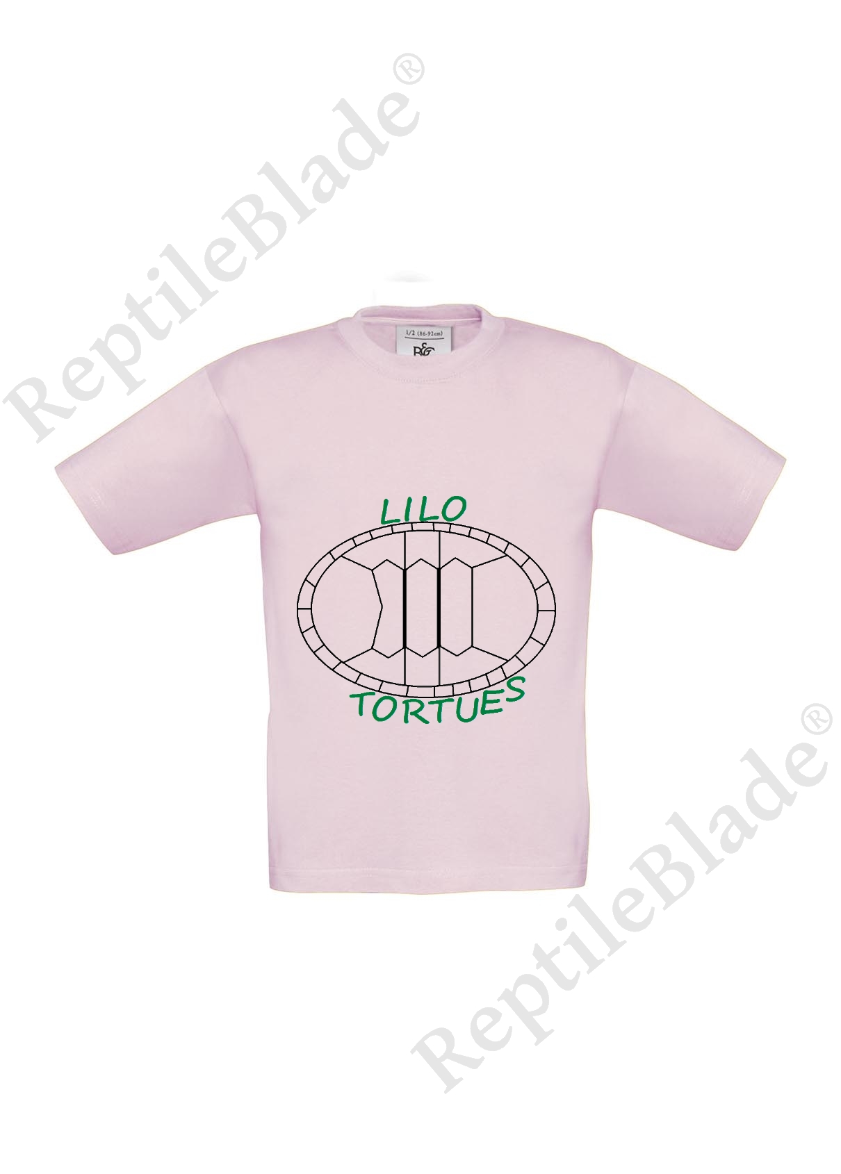 Miniature T-shirt enfant "Lilo tortues"