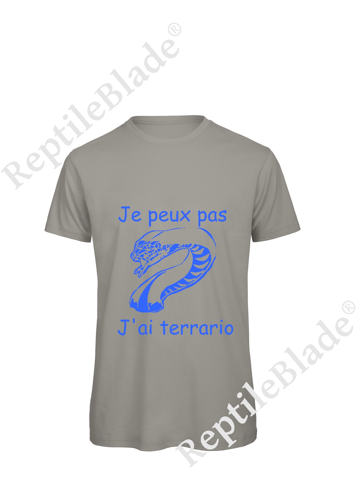 T-shirt homme "Je peux pas j'ai terrario"