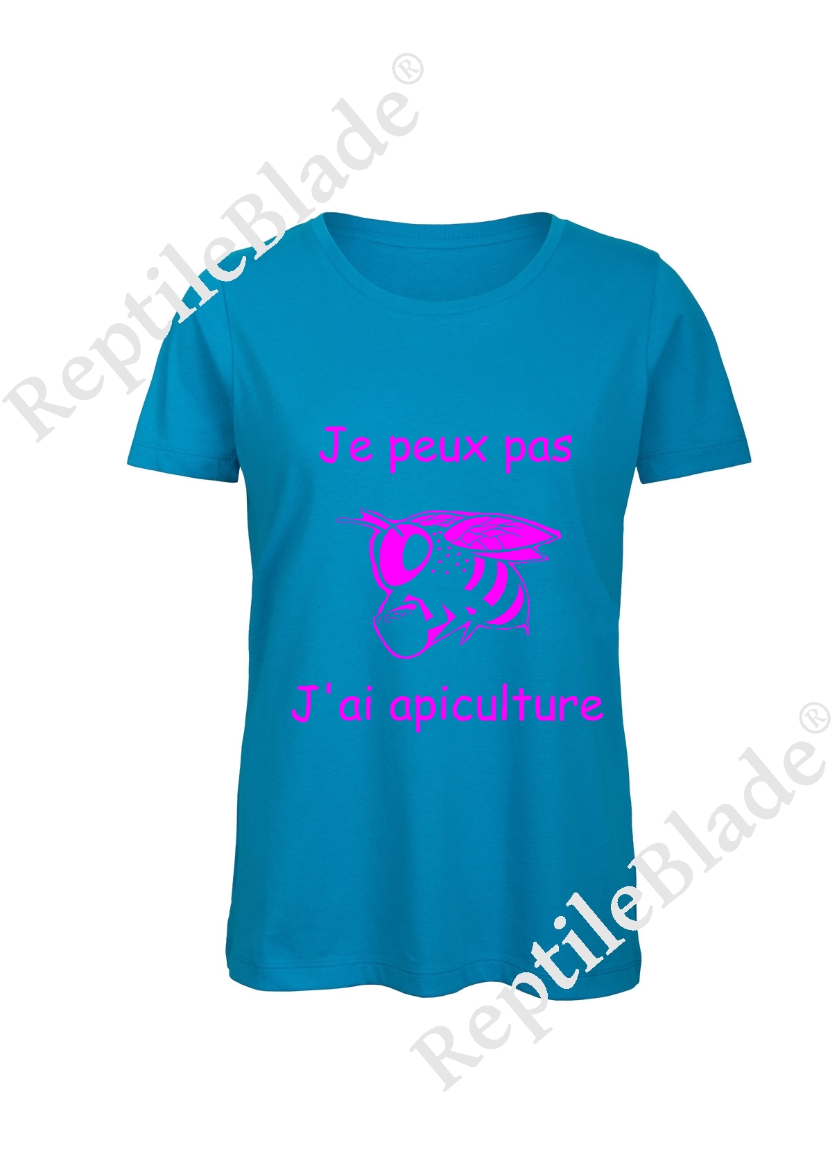 Miniature T-shirt femme "Je peux pas j'ai apiculture"