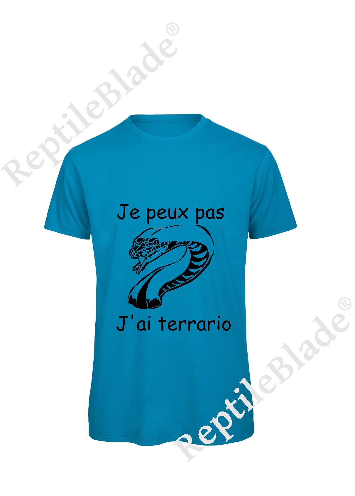 Miniature T-shirt homme "Je peux pas j'ai terrario"