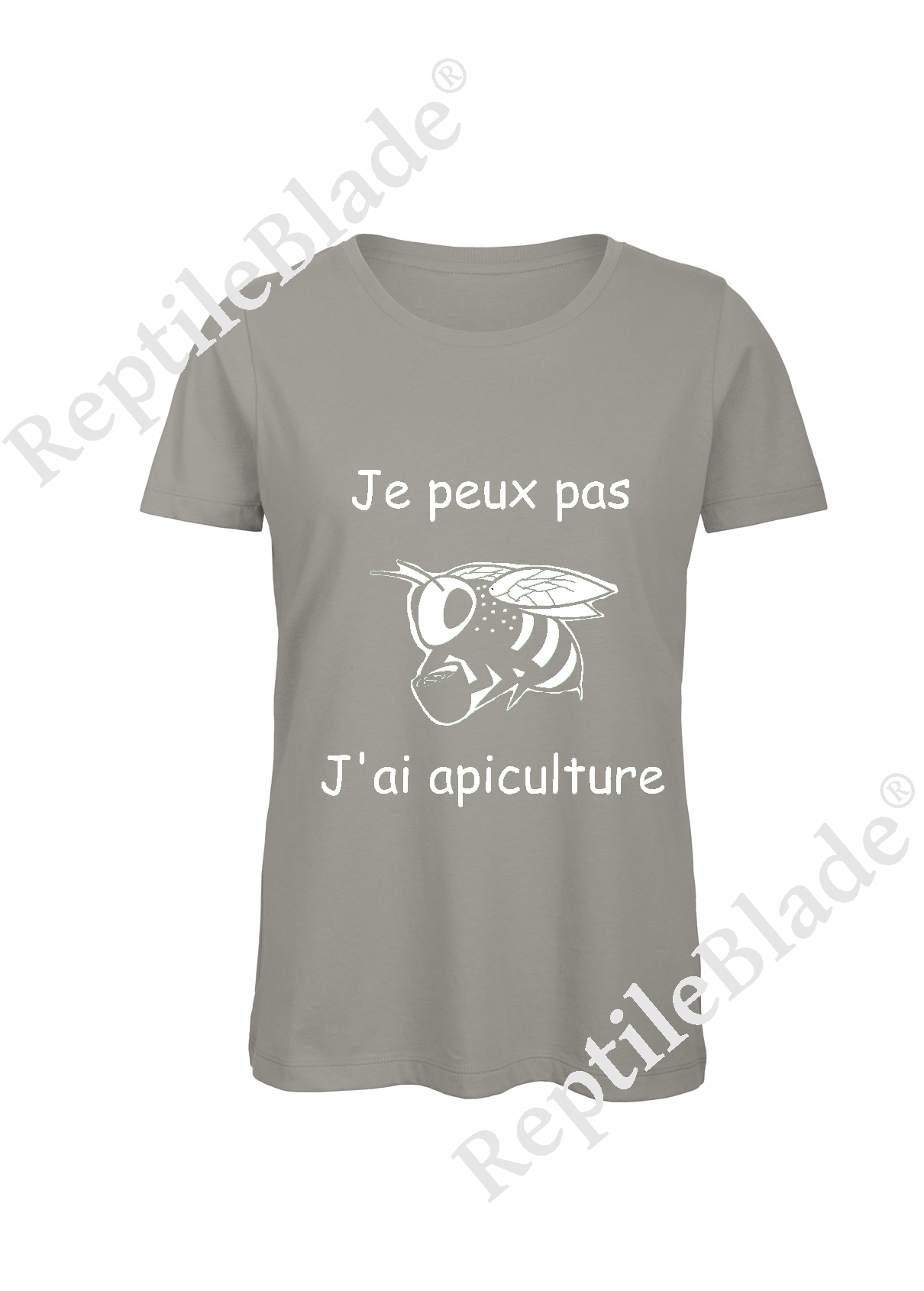 Miniature T-shirt femme "Je peux pas j'ai apiculture"