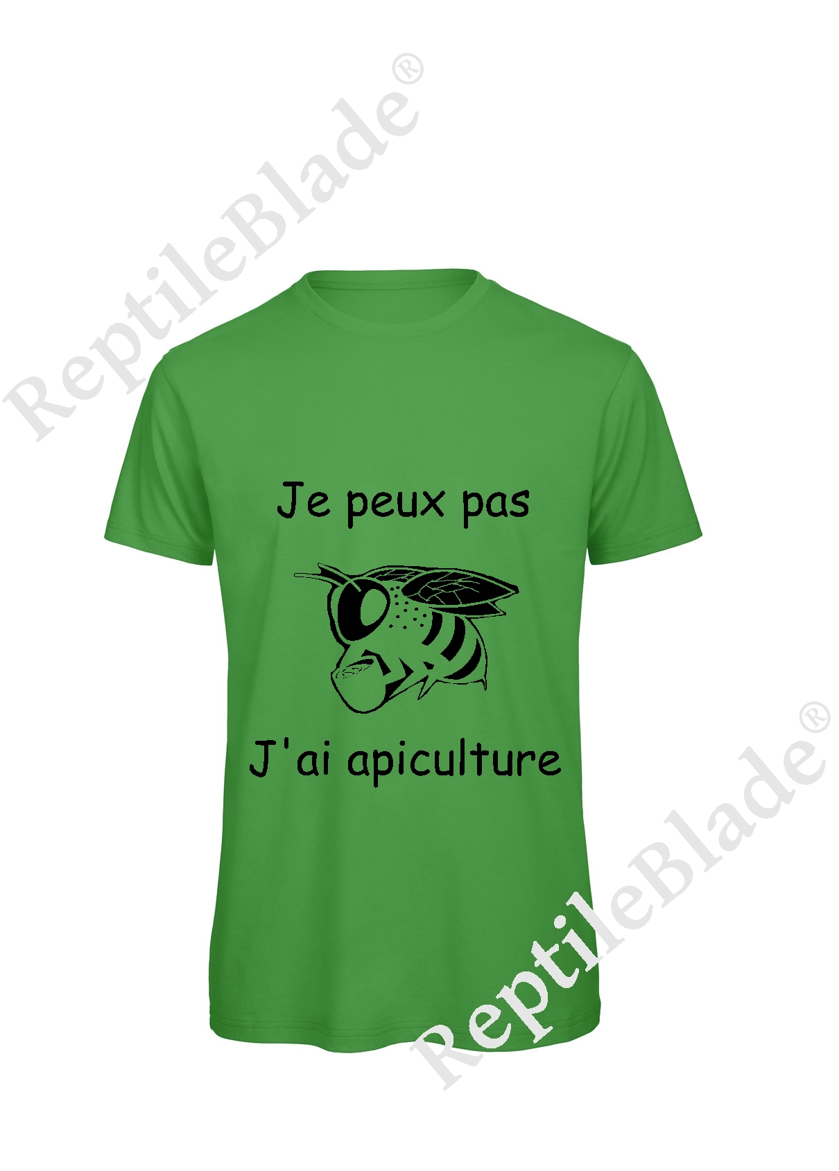 Miniature T-shirt homme "Je peux pas j'ai apiculture"