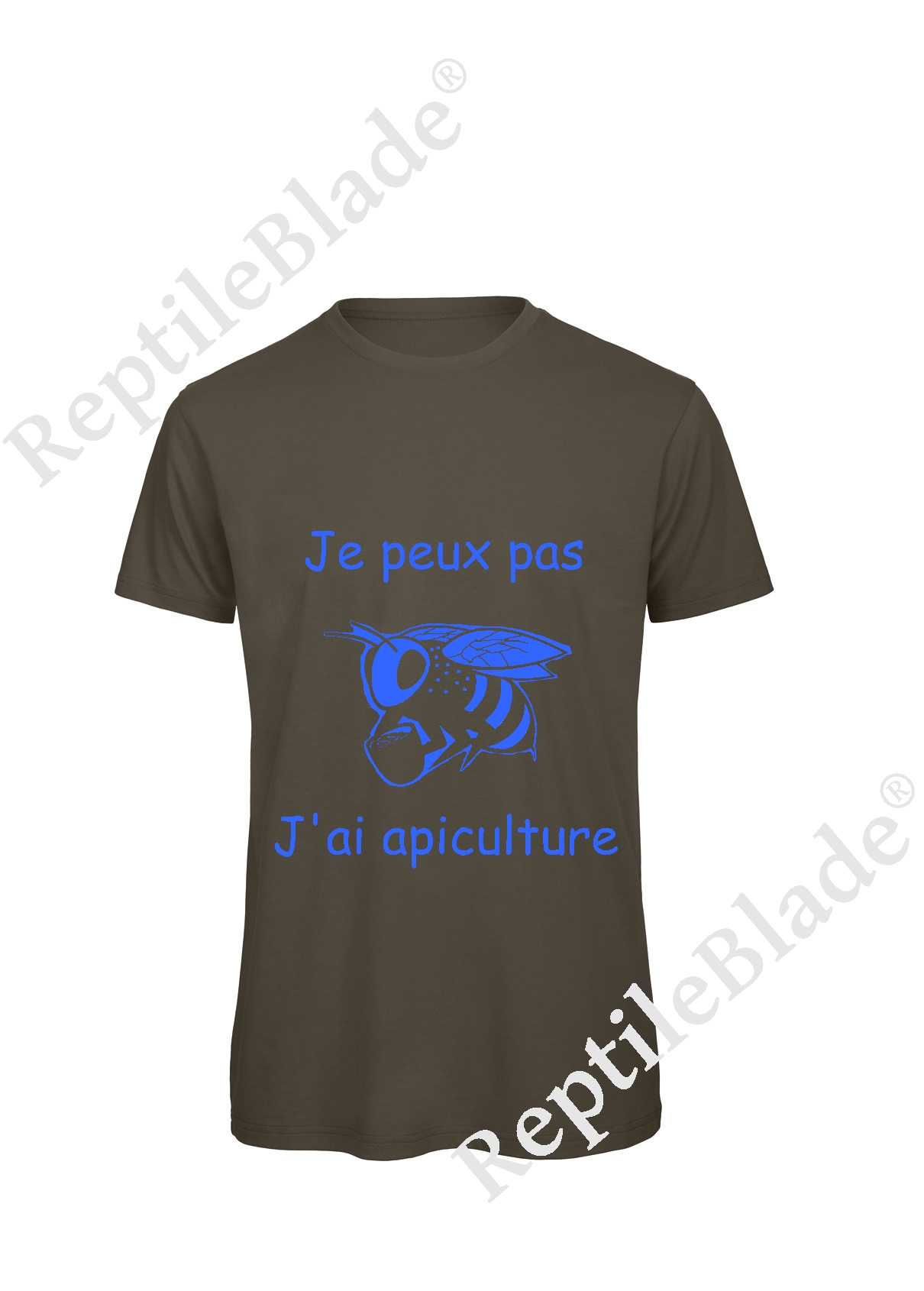 Miniature T-shirt homme "Je peux pas j'ai apiculture"