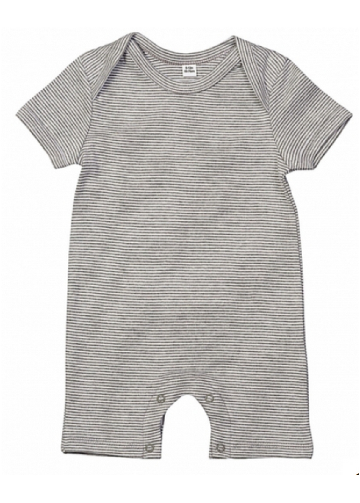 Miniature Combishort bébé à rayures