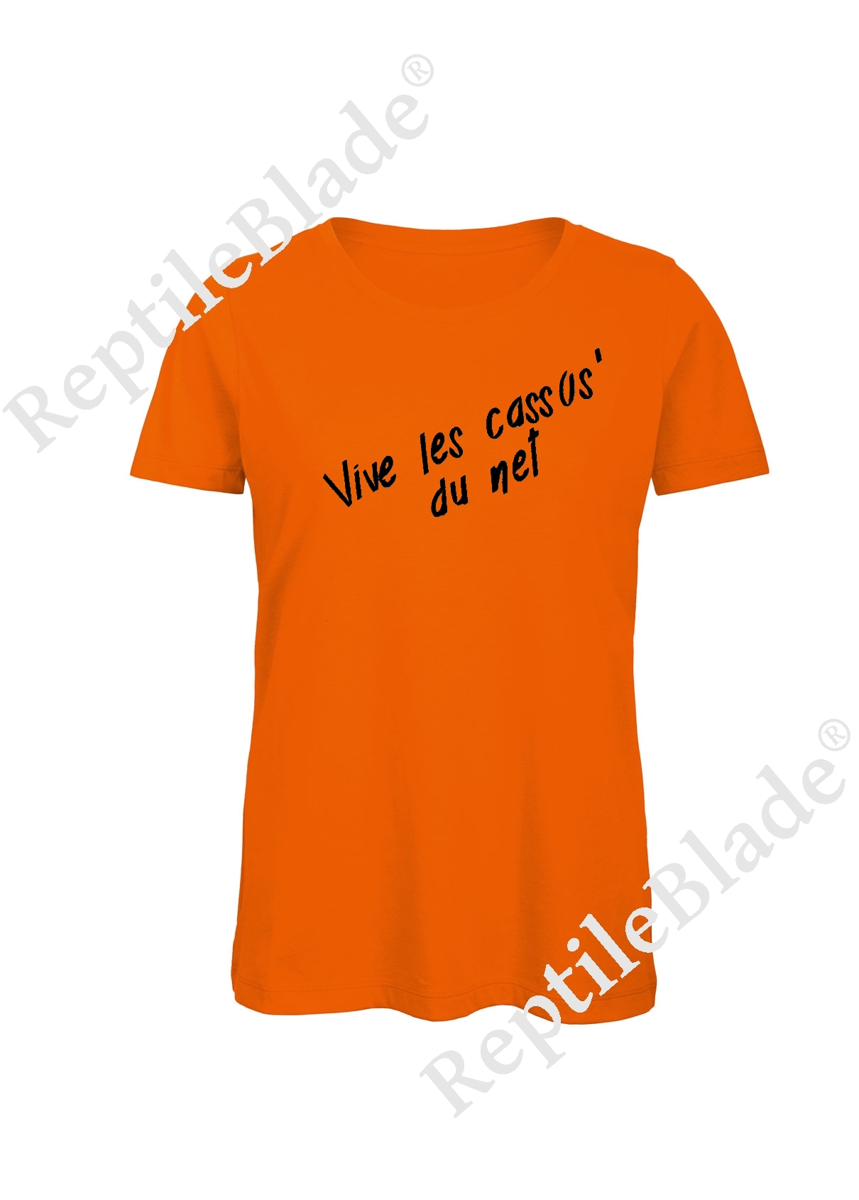 Miniature T-shirt femme "Vive les cassos' du net"