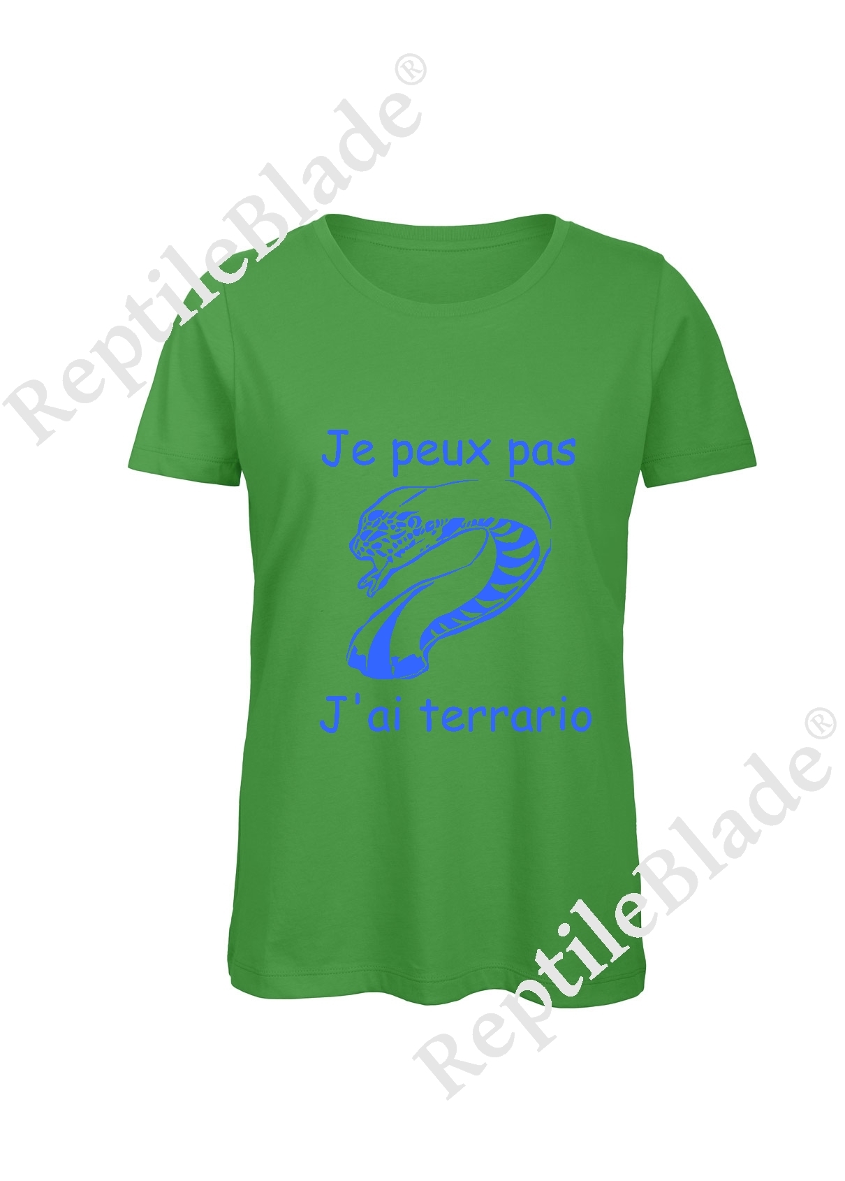 Miniature T-shirt femme "Je peux pas j'ai terrario"