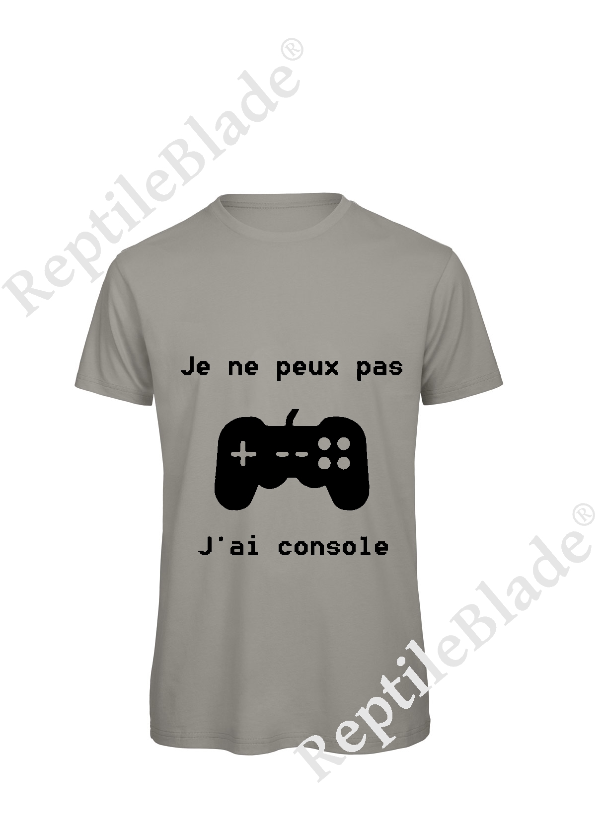 Miniature T-shirt homme "Je peux pas j'ai console"