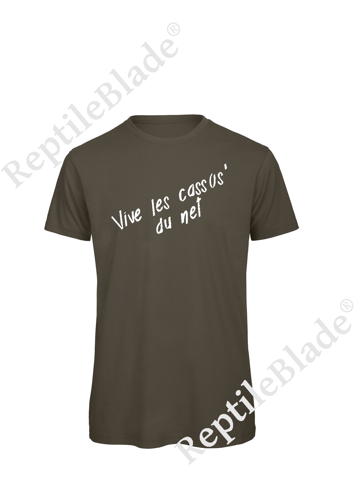 Miniature T-shirt homme "Vive les cassos' du net"