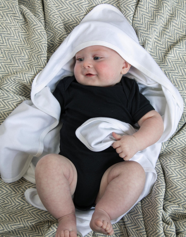 Couverture à capuche bio pour bébé