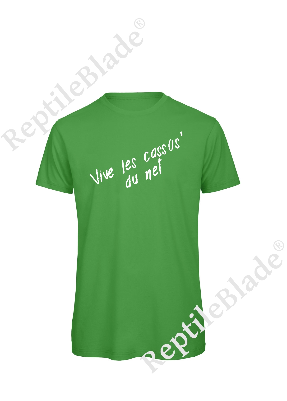 Miniature T-shirt homme "Vive les cassos' du net"