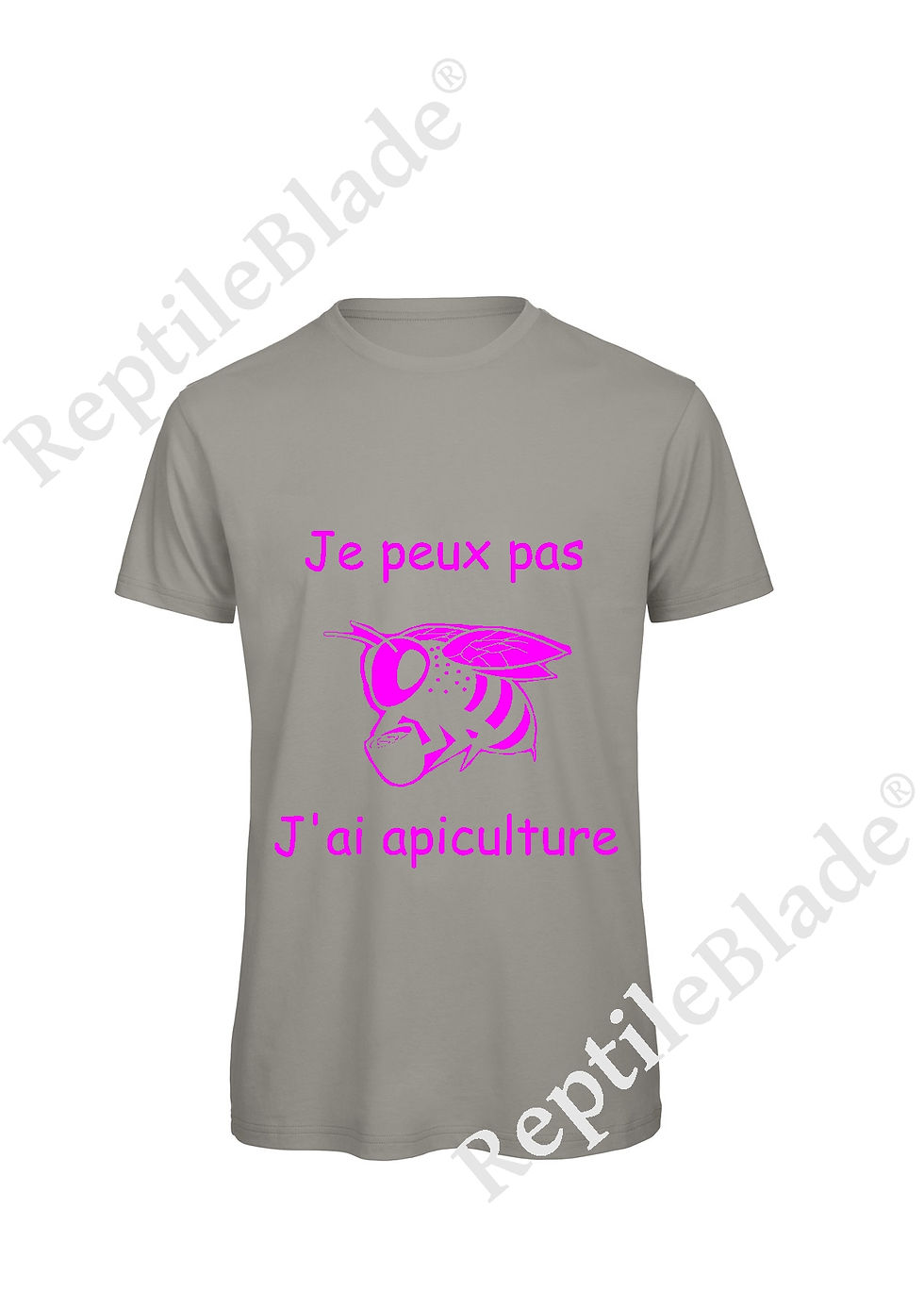 Miniature : T-shirt homme "Je peux pas j'ai apiculture"