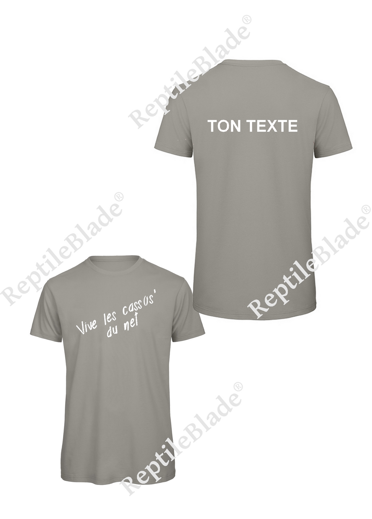 Miniature T-shirt homme "Vive les cassos' du net"
