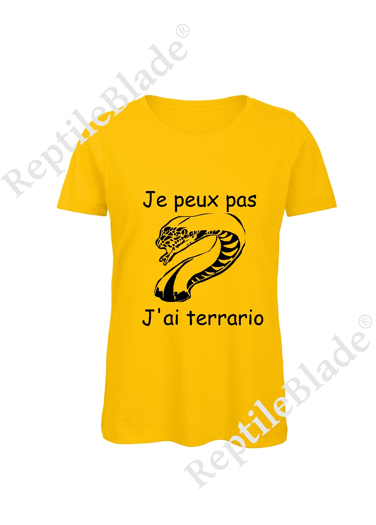 Miniature T-shirt femme "Je peux pas j'ai terrario"