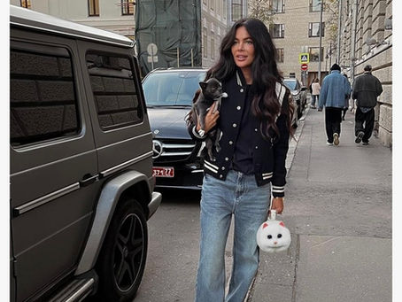 Cute fluffy cat handbag