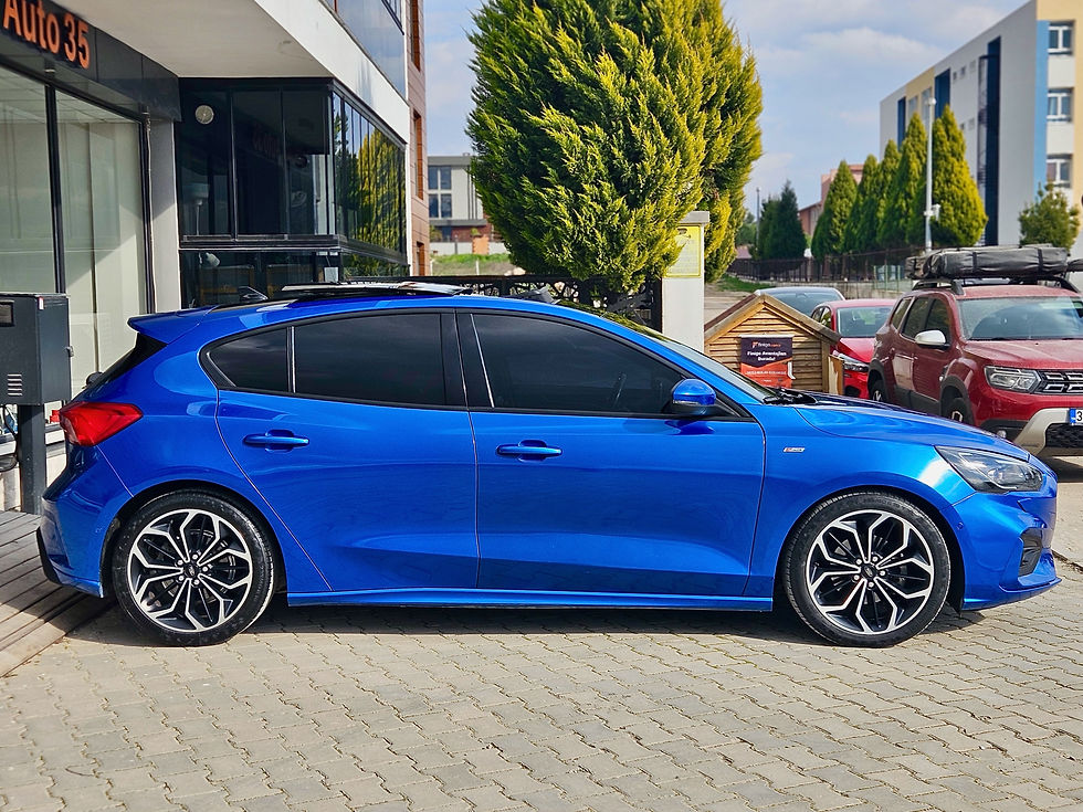 Küçük resim: 2018 Model Yeni Ford Focus HB 1.5 TDCi 120 PS 8AT ST-Line Metalik Ada Mavi