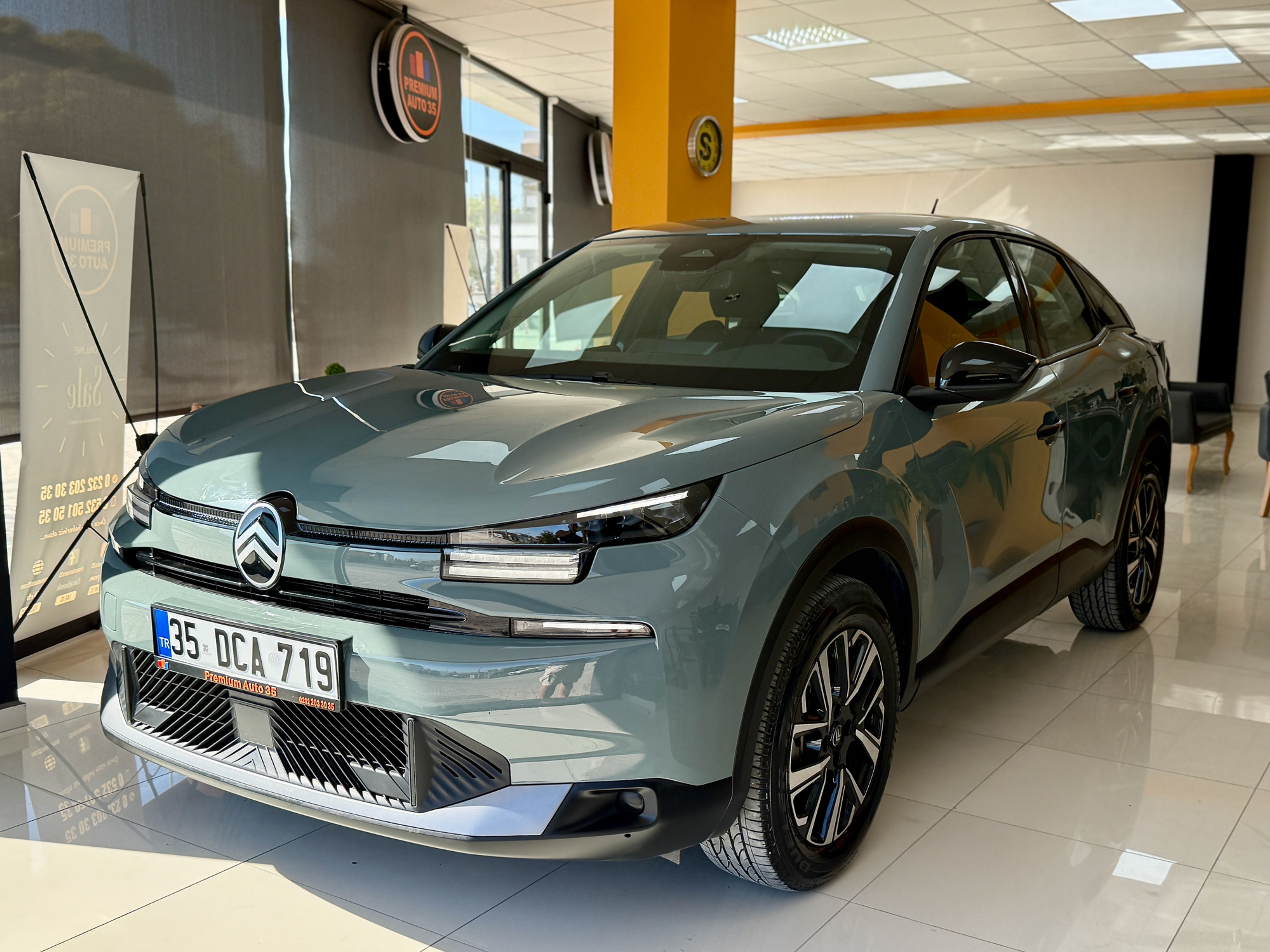 2025 Model Citroen C4 You 1.2 PureTech 130 Hp EAT8 Haki Yeşil