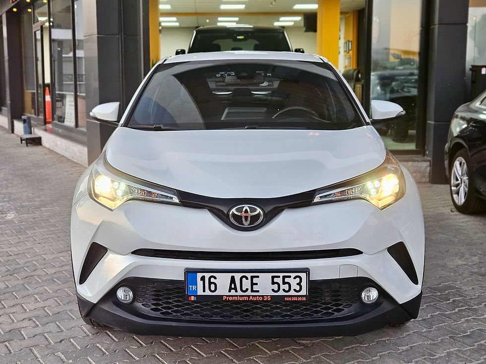 Küçük resim: 2018 Model Toyota C-HR 1.2 Turbo 116 PS Multidrive S Advance (4x2) Beyaz