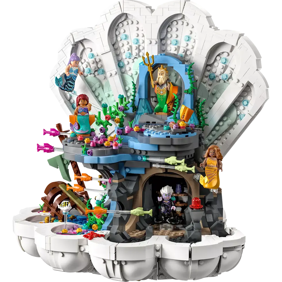 Küçük resim: LEGO® Disney™ 43225 The Little Mermaid Royal Clamshell