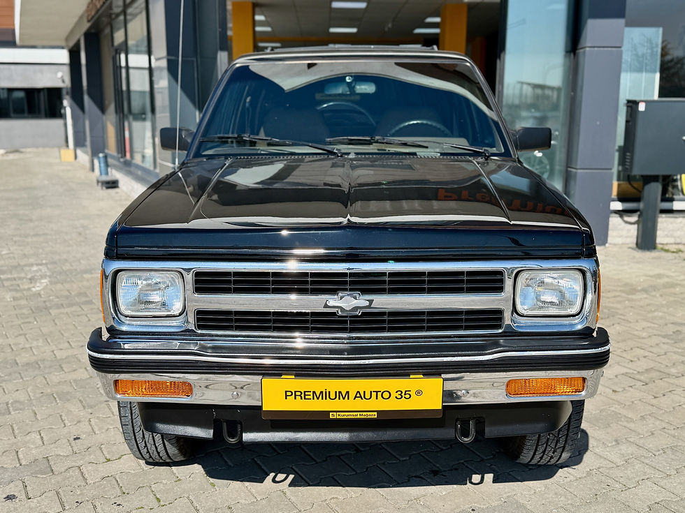 Küçük resim: 1992 Model Chevrolet Blazer S 10 4.3 L V6 Otomatik Siyah-Kahverengi