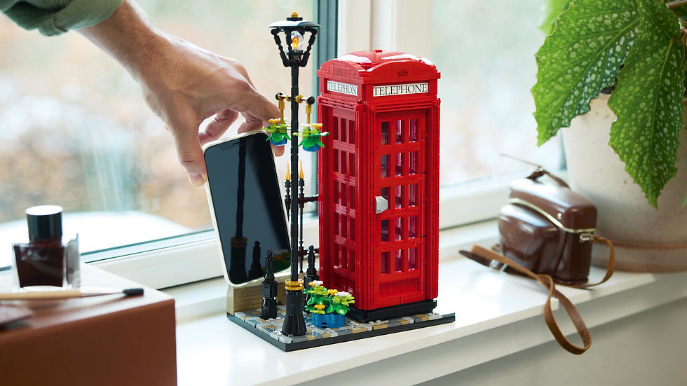 Küçük resim: LEGO® Ideas 21347 Red London Telephone Box