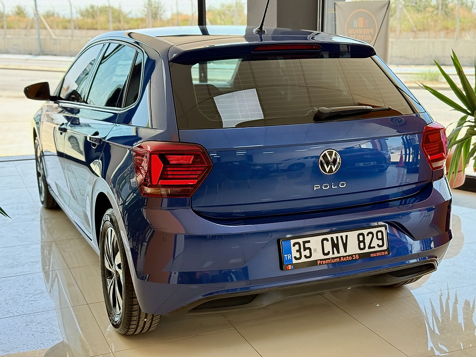 Küçük resim: 2020 Model Volkswagen Polo 1.0 TSI 95 PS DSG Comfortline Resif Mavi Metalik