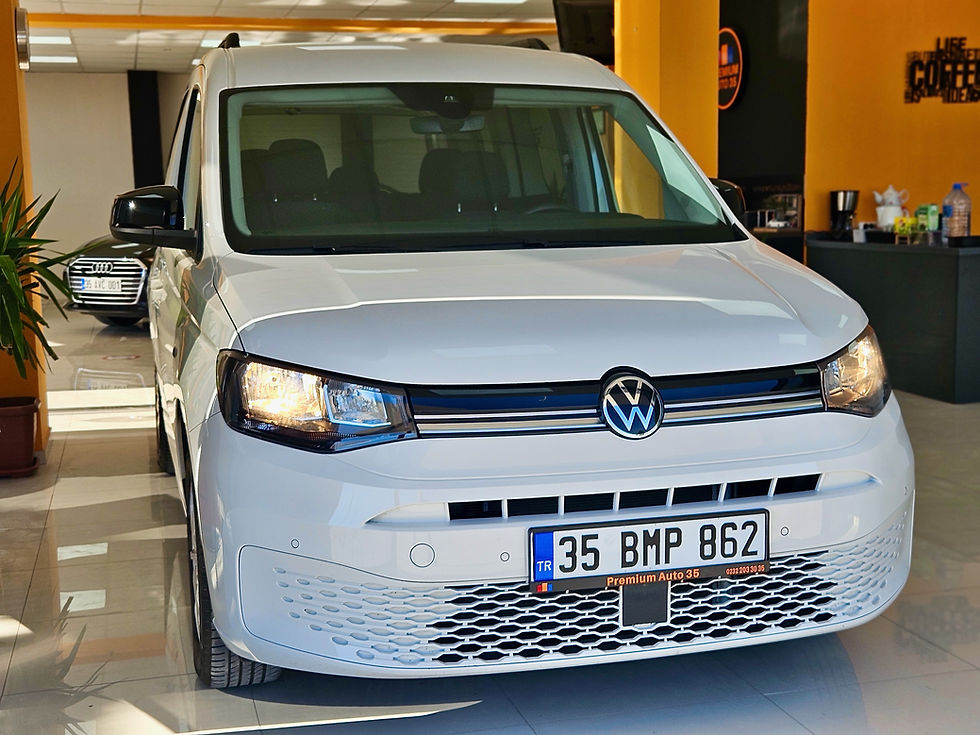 Küçük resim: 2023 Model Volkswagen Caddy Kombi Life 2.0 TDI 122 Hp Dsg Beyaz