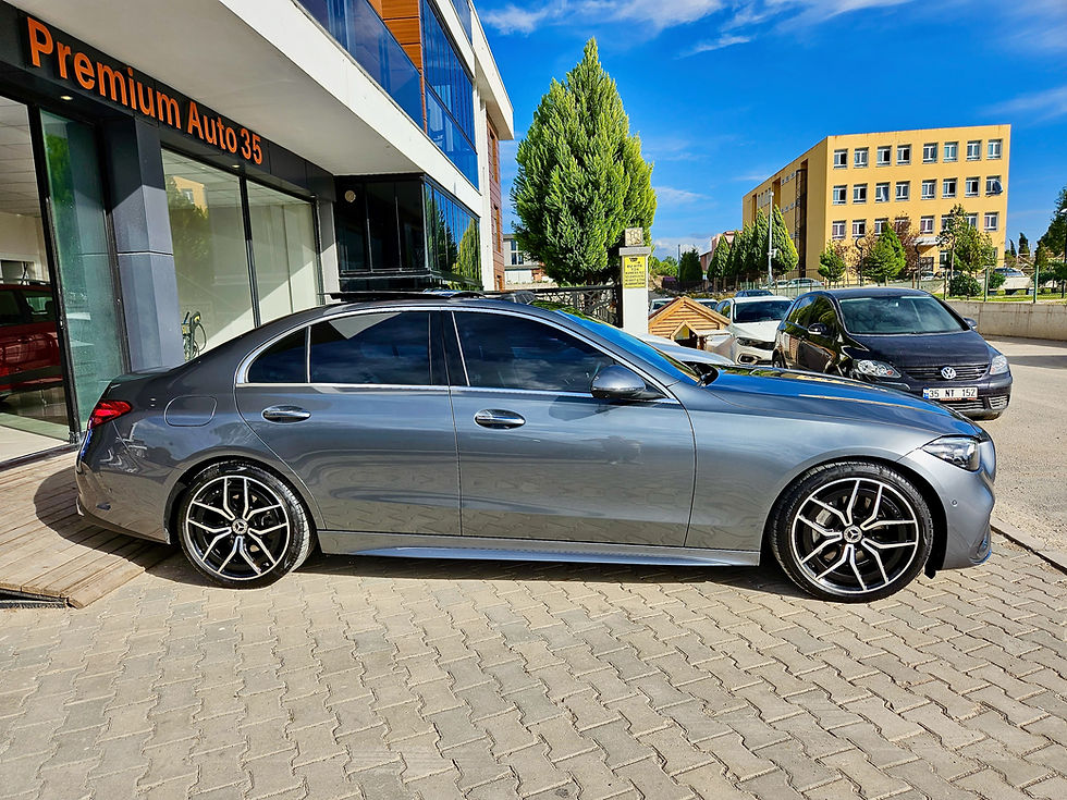 Küçük resim: 2022 Model Mercedes-Benz C 200 4MATIC AMG Metalik Selenit Grisi