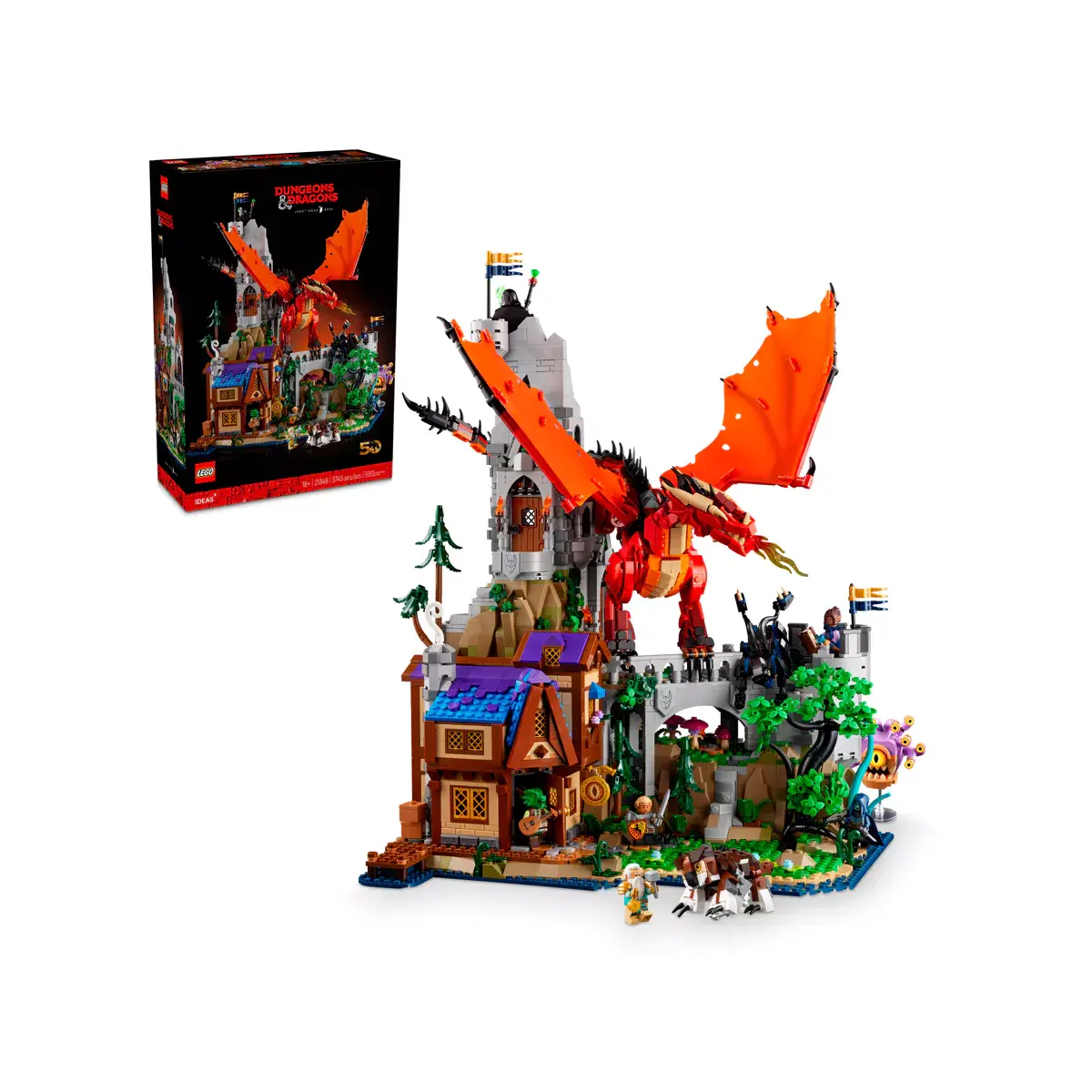 LEGO® Ideas 21348 Dungeons & Dragons: Red Dragon's Tale