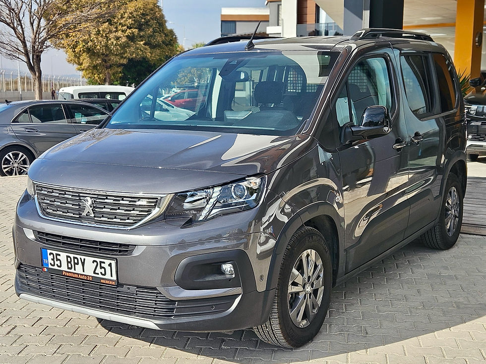 Küçük resim: 2023 Model Peugeot Rifter Allure 1.5 BlueHDi 130hp EAT8 Platinyum Gri
