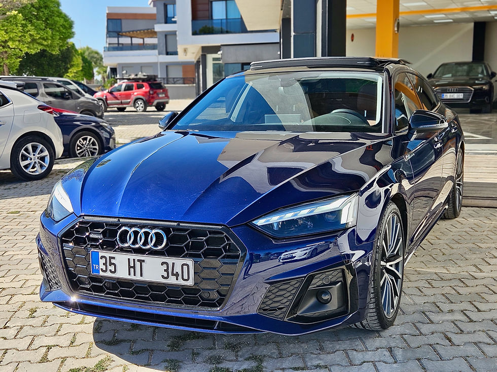 Küçük resim: 2023 Model Audi A5 Sportback 40 TDI quattro 204 hp S line S tronic Navarra Mavi