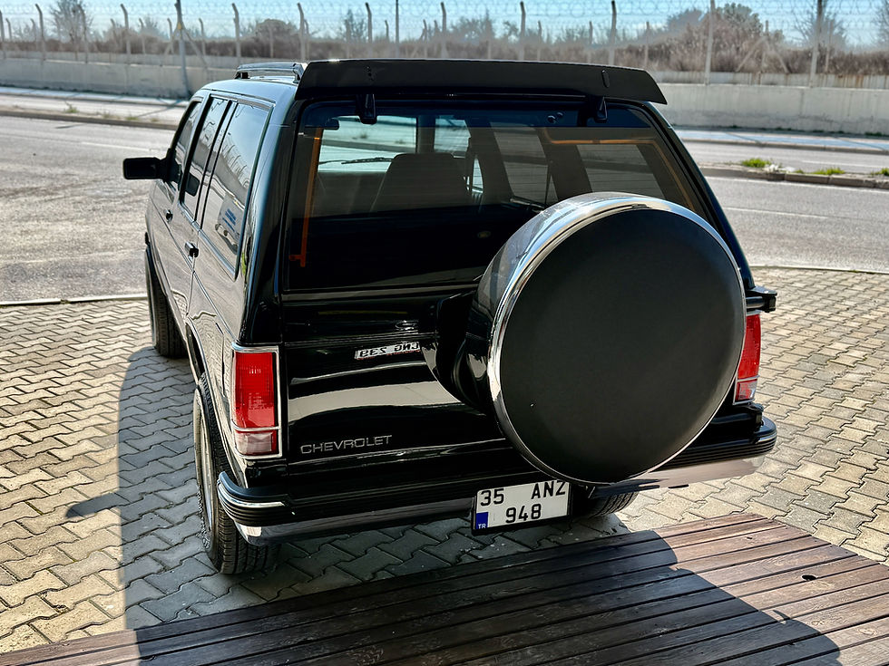 Küçük resim: 1992 Model Chevrolet Blazer S 10 4.3 L V6 Otomatik Siyah-Kahverengi