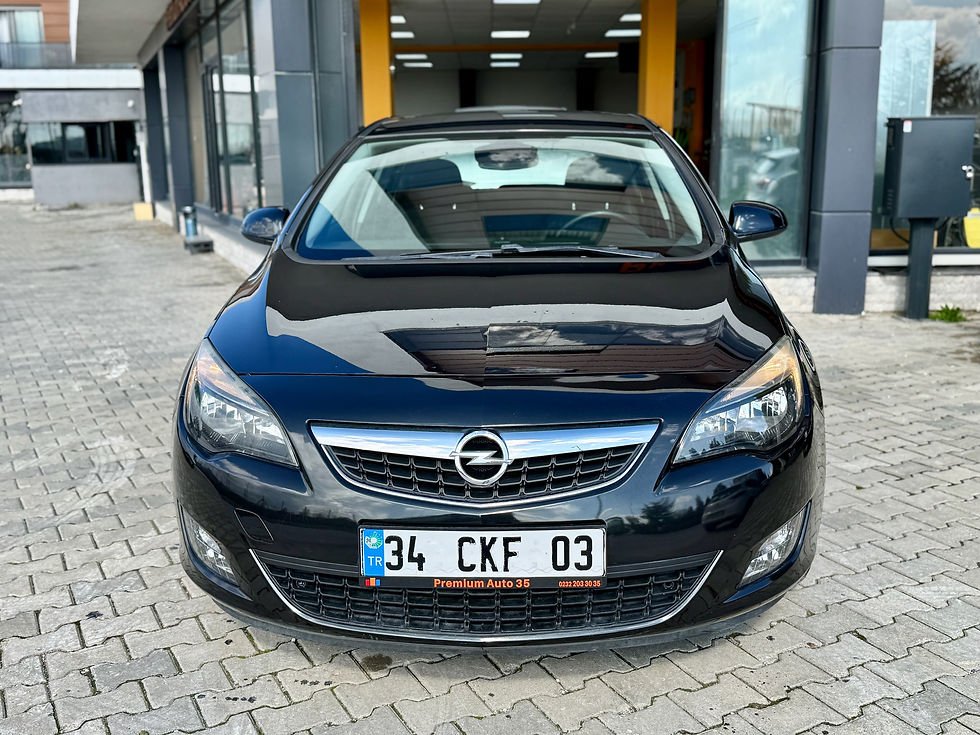 Küçük resim: 2012 Model Opel Astra HB 1.3 CDTI 95 Hp Sport Siyah