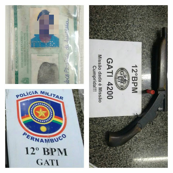 GATI RECUPERA ARMA DE FOGO NA CIDADE UNIVERSITÁRIA