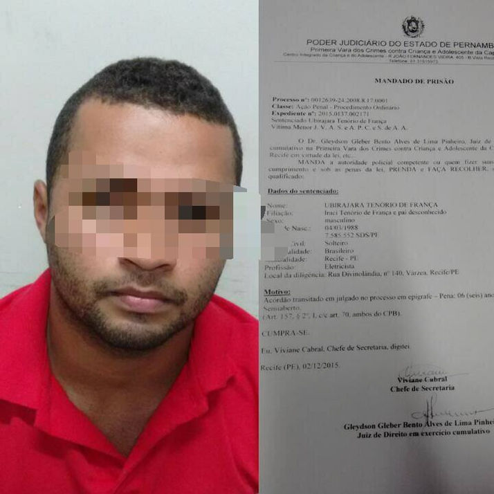 CUMPRIMENTO DE MANDADO DE PRISÃO REALIZADO PELA GV4900 MALHAS DA LEI
