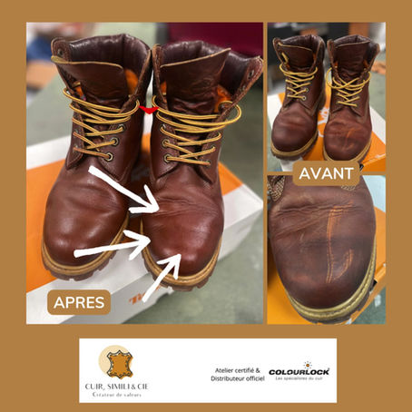 Rénovation Chaussures Timberland