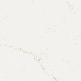 Calacatta Rusta quartz features a luminous white background accented by delicate rust-gold veining that evokes the warmth and elegance of classic Calacatta marble. The fine, golden threads move naturally across the surface, creating a sense of depth, richness, and a soft, sunlit glow. Perfect for countertops, waterfall islands, and full-length backsplashes, this quartz adds refined charm and artistic appeal to any space. Available in 2 cm and 3 cm slabs, it combines lasting beauty with practical performance, offering resistance to scratches, chips, and stains while maintaining an effortlessly sophisticated look.