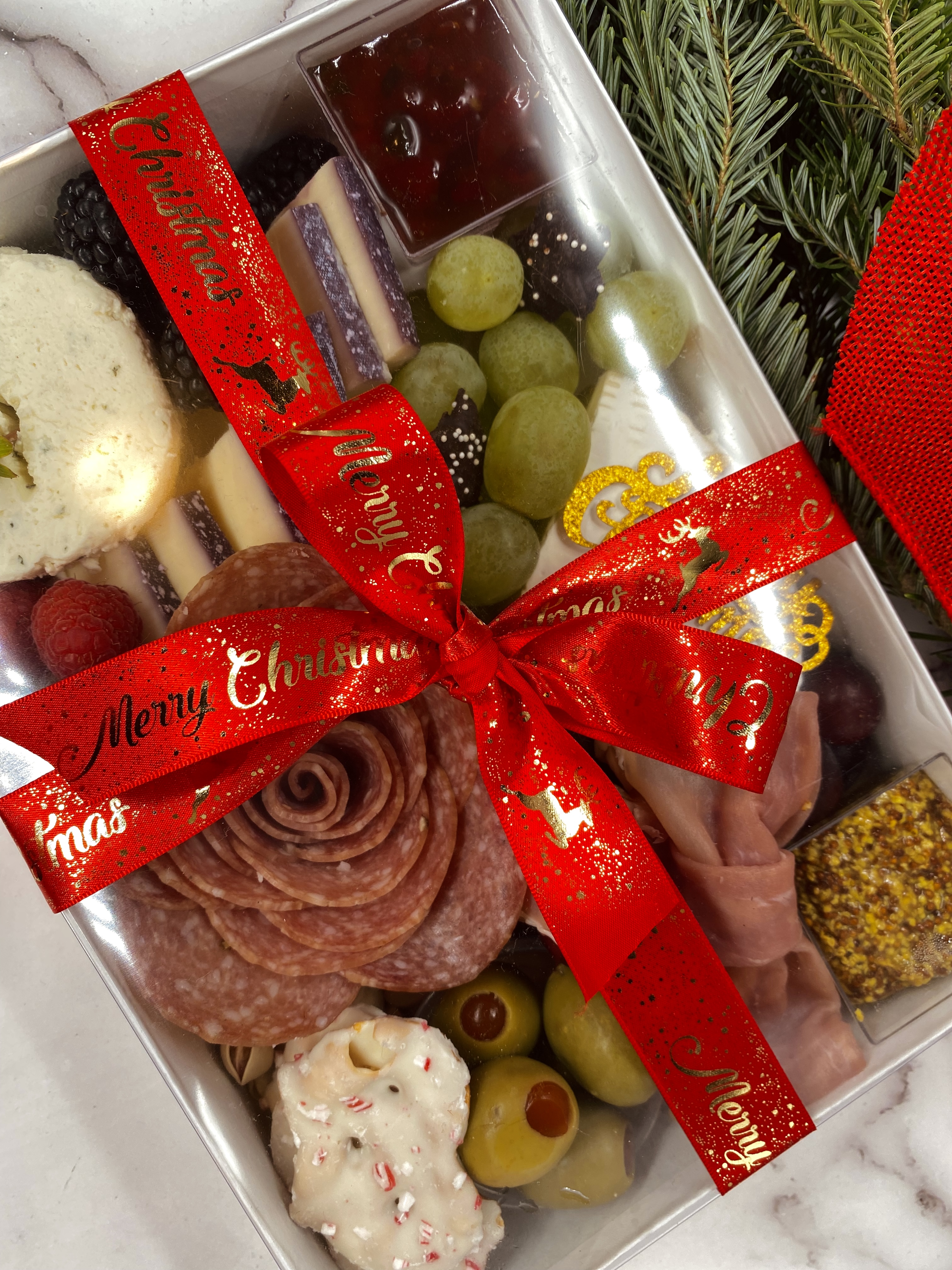 Arranged Food and Objects