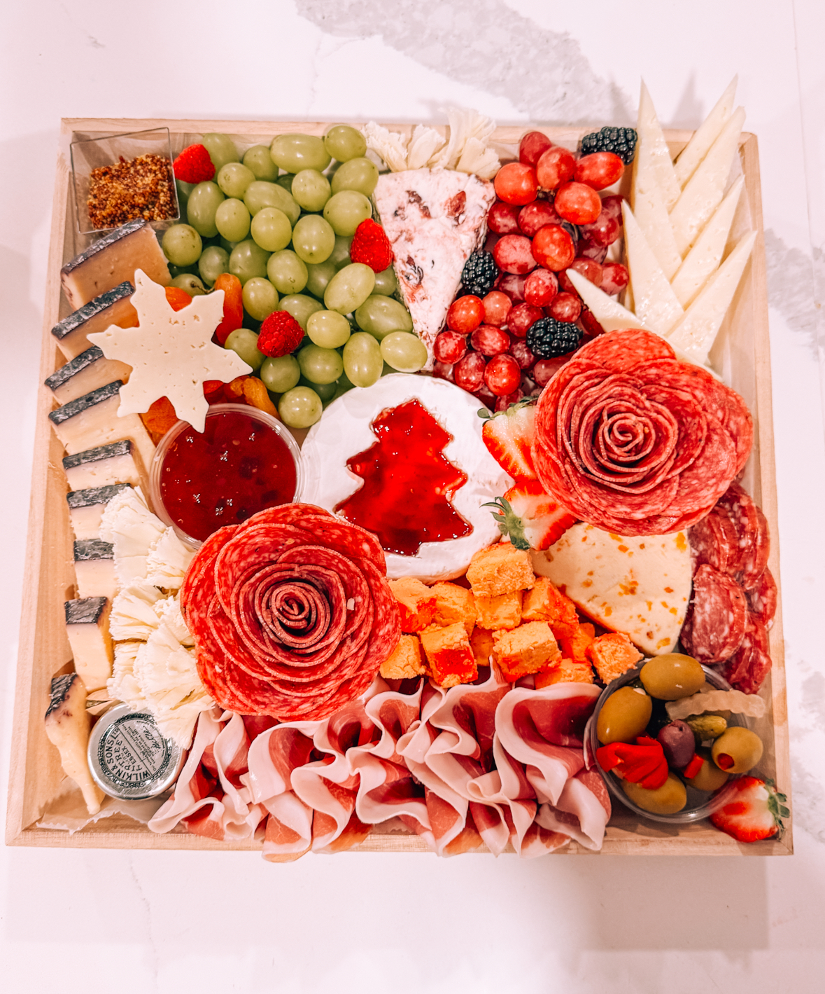 Arranged Food and Objects