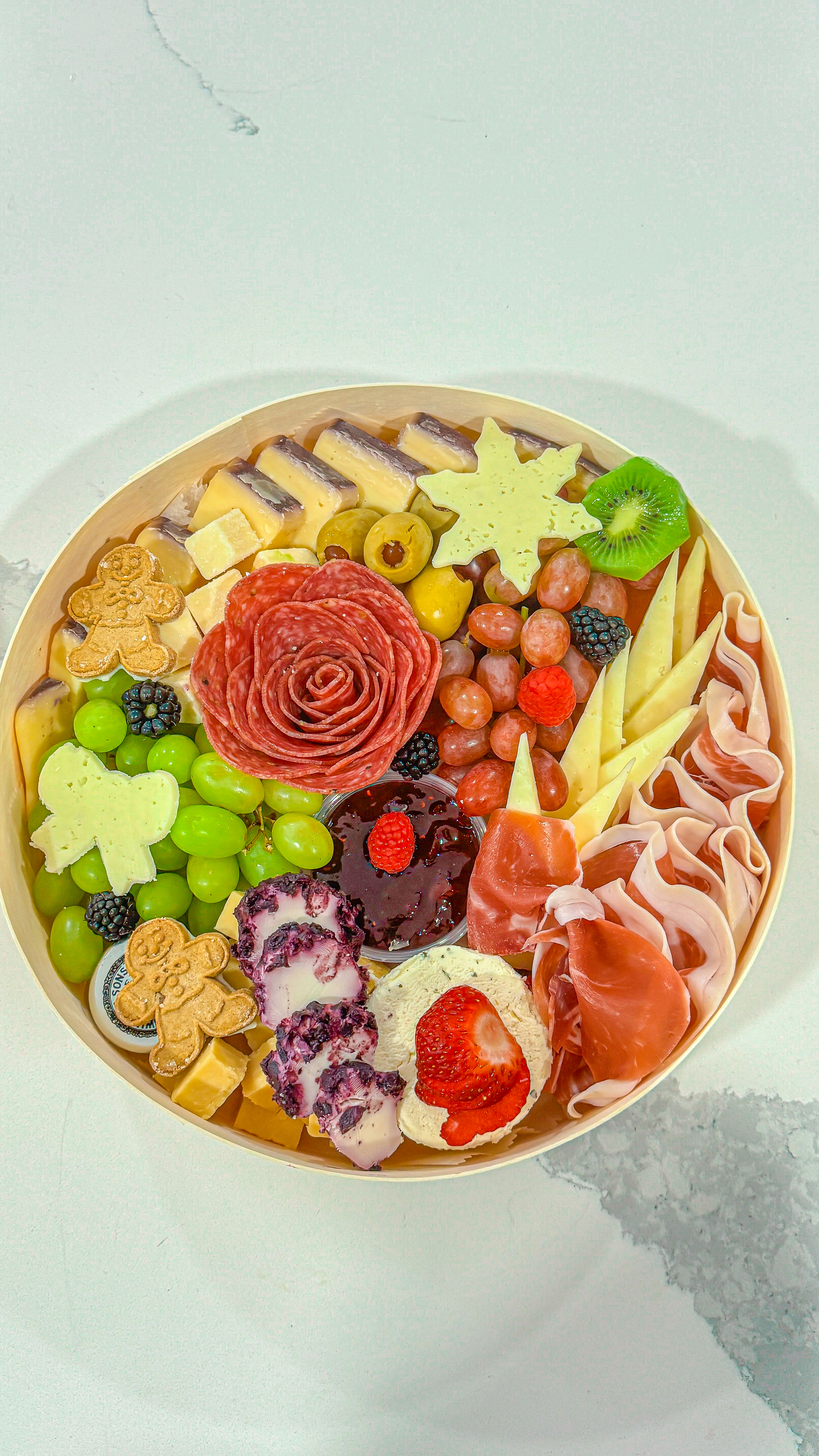 Arranged Food and Objects