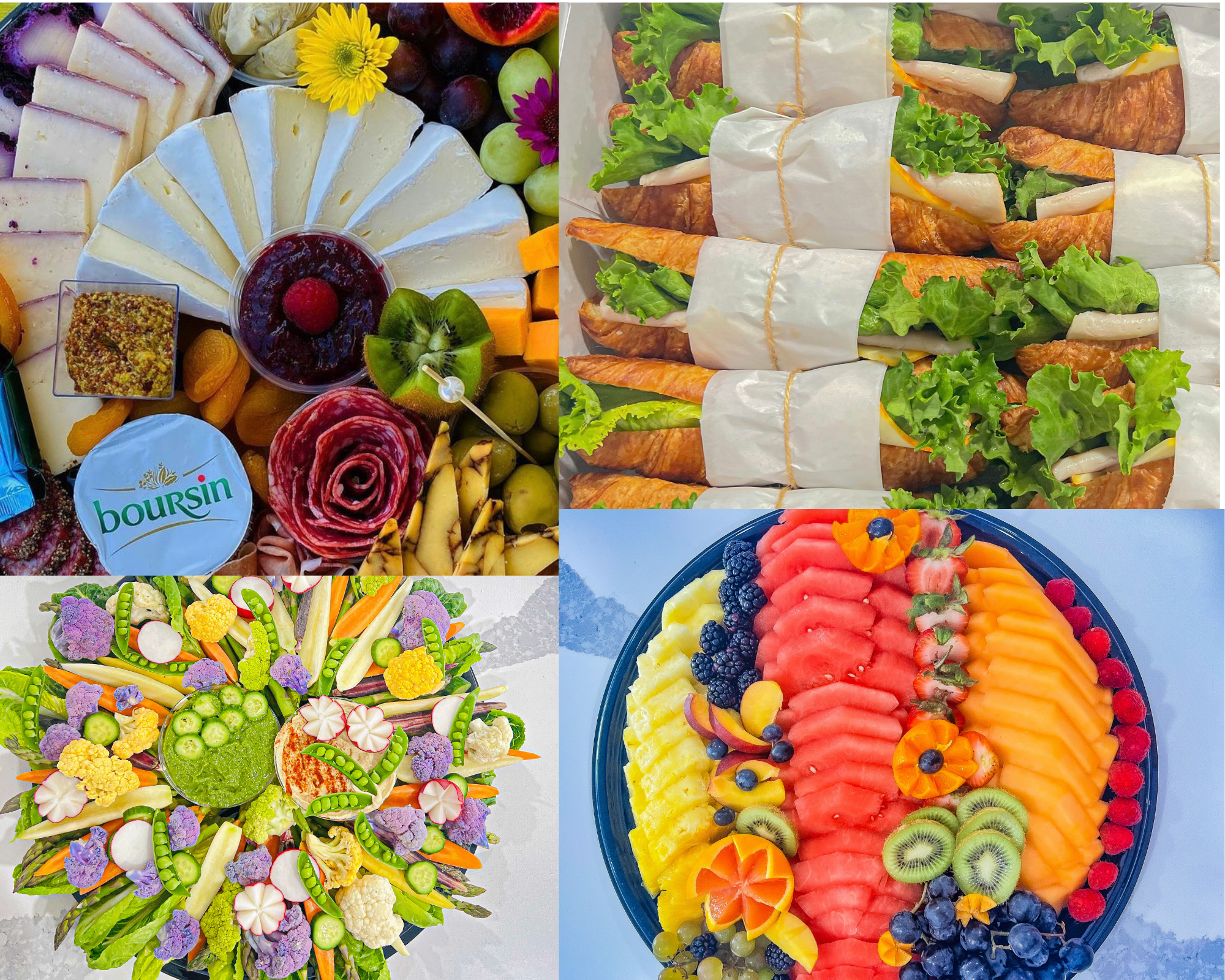 Arranged Food and Objects