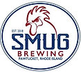 the smug brewery logo with a red rooster