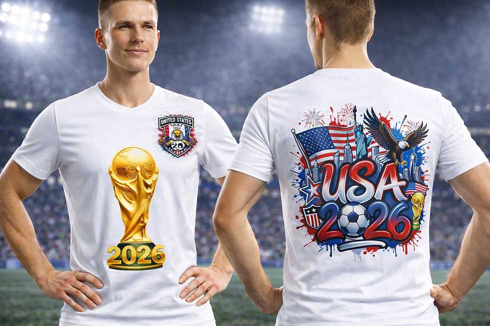 Thumbnail: Global Football Cup 2026 T-shirt -Free Delivery