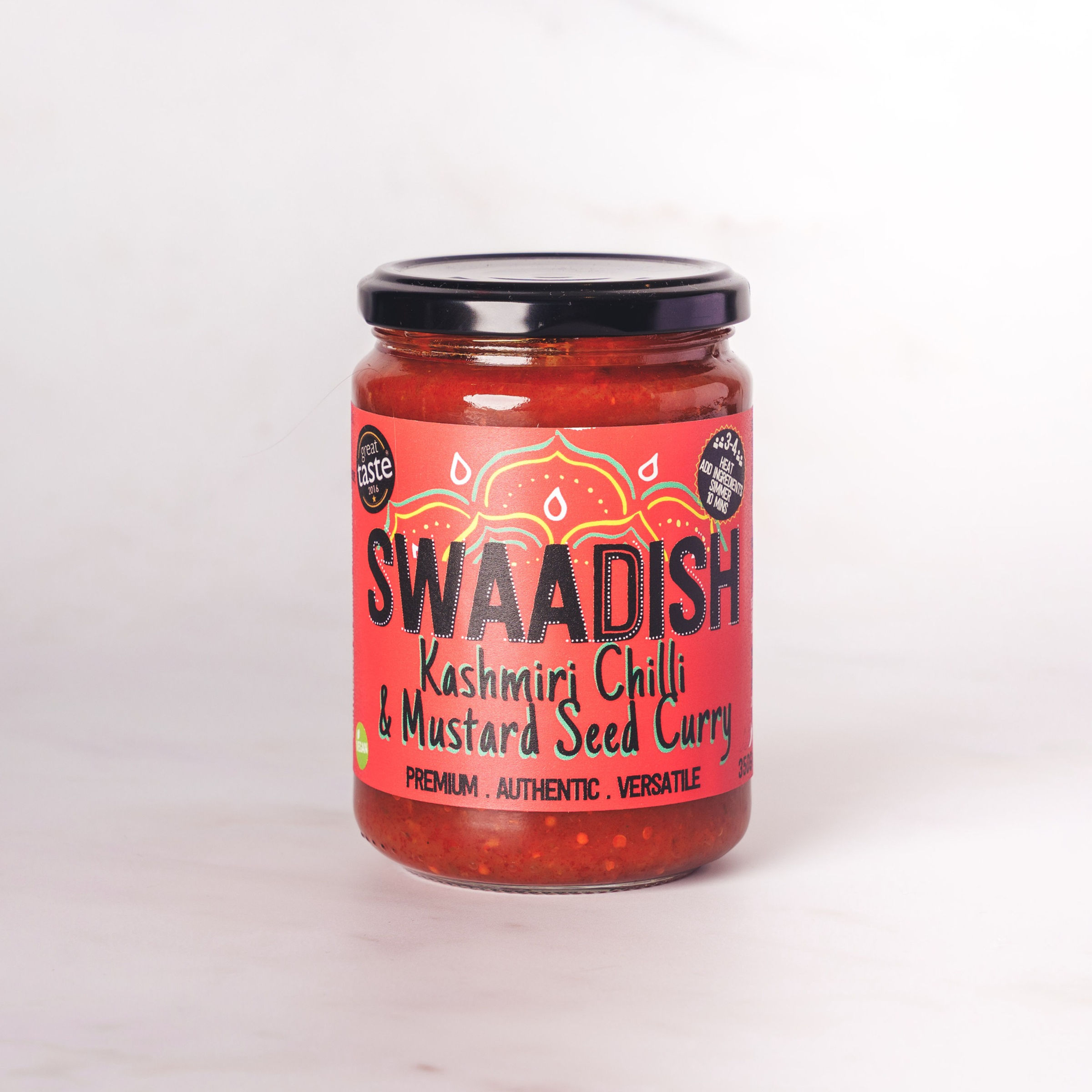 Kashmiri Chilli And Mustard Seed Curry Sauce