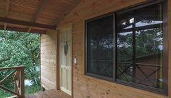 Entrée cabane lapa