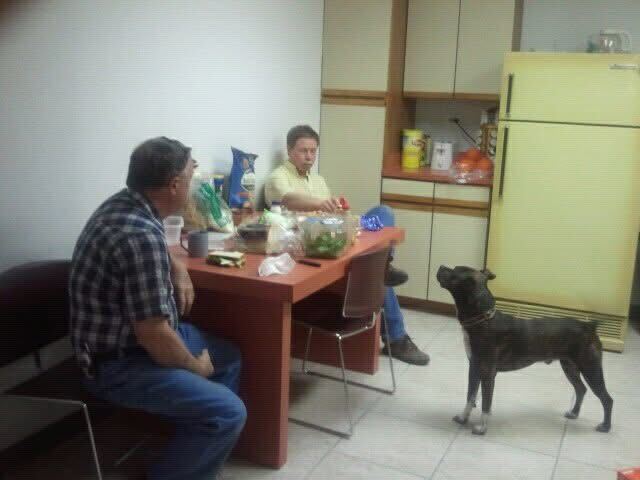 Don and Brad, the original duo that ran the business from day one.