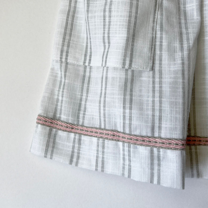 Miniatura: Vestido Celina Listra Cinza