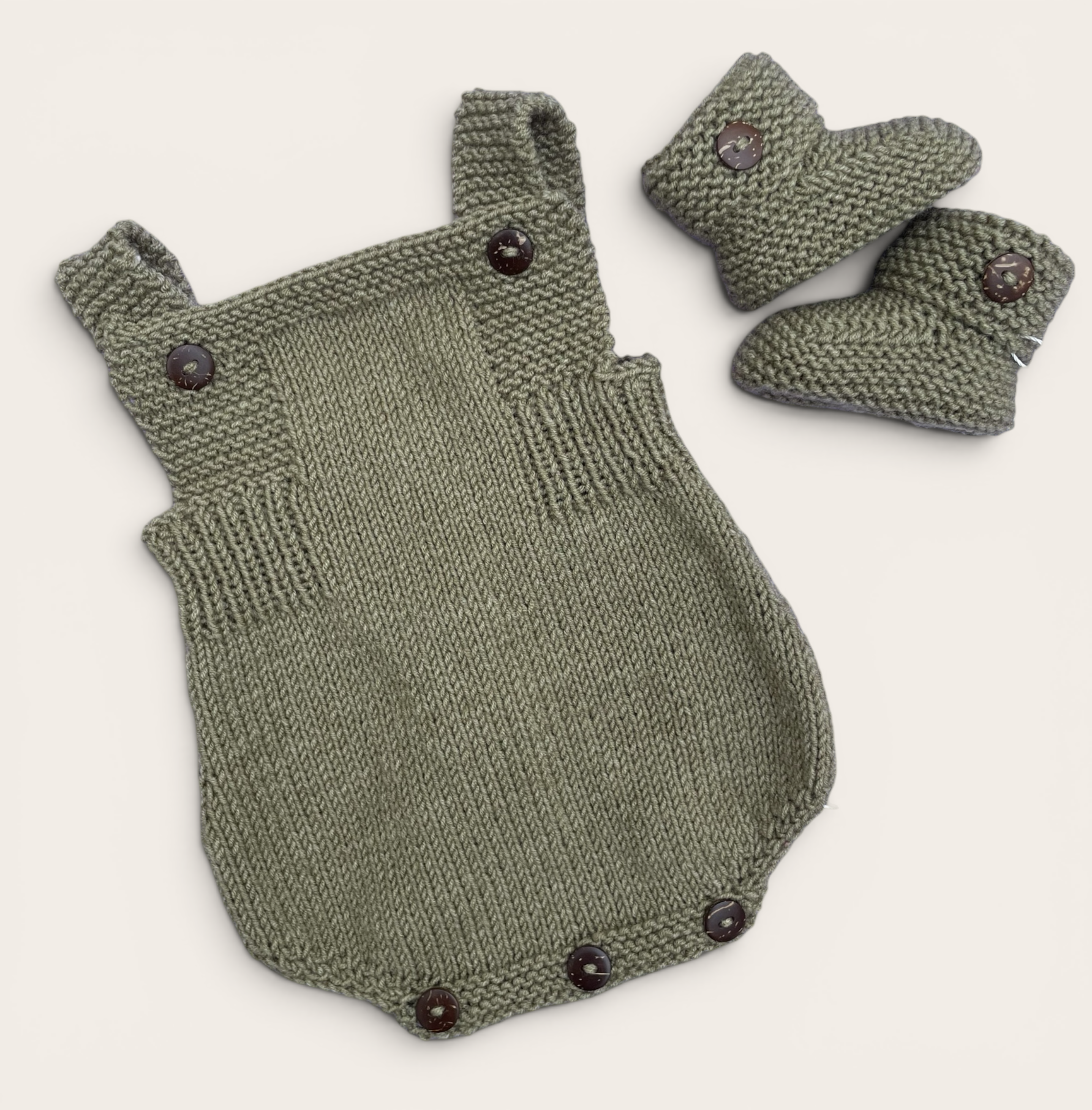 The Fern Romper and Booties
