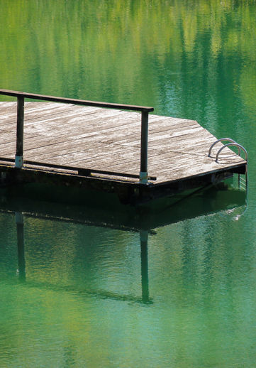 Plan d'eau Lescheraines ponton