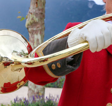 Château de Tresserve cor de chasse