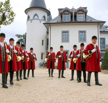 Château de Tresserve cor de chasse